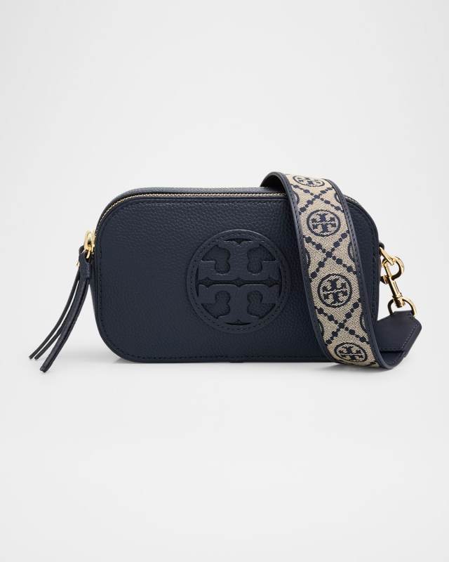 Miller Mini Zip Leather Crossbody Bag